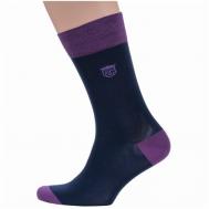Носки , размер 29, фиолетовый Sergio di Calze