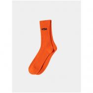 Носки  унисекс , 1 пара, размер 35-40, оранжевый YMKASHIX