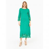 Платье , повседневное, трапециевидный силуэт, размер 42, зеленый Twinset Milano