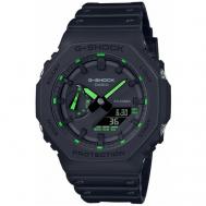 Наручные часы  G-Shock, черный, зеленый Casio