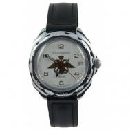 Наручные часы  Командирские, белый, серебряный Vostok