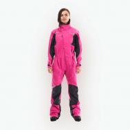 Комбинезон  Комбинезон-дождевик  EVO Woman Pink 2023, силуэт полуприлегающий, ветрозащитный, водонепроницаемый, размер L, розовый Dragonfly