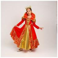 Карнавальный костюм «Королева», платье, корона, р. 38, рост 134-140 см Страна Карнавалия