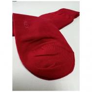 Носки , размер 41 - 42, красный ALEX Textile