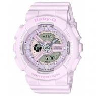 Наручные часы  Baby-G BA-110-4A2, розовый, фиолетовый Casio