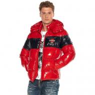 куртка  зимняя, силуэт прямой, размер m, красный Cipo&Baxx