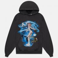 Толстовка  enduring spirit hoodie, силуэт прямой, размер l, серый Represent Clo