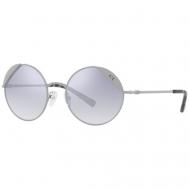 Солнцезащитные очки , панто, оправа: металл, для женщин, серебряный Armani Exchange