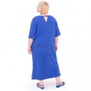 Платье , хлопок, повседневное, размер 54, синий Lessismore