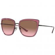 Солнцезащитные очки , кошачий глаз, оправа: пластик, градиентные, для женщин, бордовый Vogue® Eyewear
