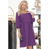 Платье , размер 50, фиолетовый DSTrend