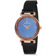 Наручные часы  12057-5, черный, голубой Daniel klein