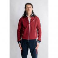Костюм , олимпийка и брюки, размер 52, синий, бордовый Bilcee