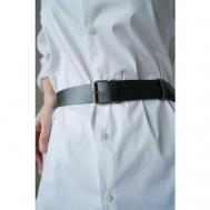 Ремень , для женщин, размер S/M, длина 96 см., черный Rada Leather