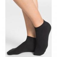 Женские носки  укороченные, на Новый год, 80 den, 10 пар, размер 36-41, черный +MINI