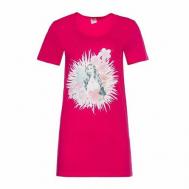 Сорочка , размер 52, розовый Нет бренда