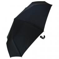 Зонт , автомат, 3 сложения, купол 105 см., 9 спиц, система «антиветер», чехол в комплекте, для мужчин, черный Lantana Umbrella