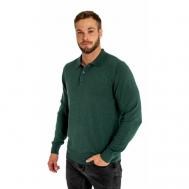 Пуловер , размер L, зеленый Оптуха