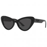 Солнцезащитные очки  PR 13YS 1AB5S0, черный Prada