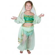 Карнавальный костюм Вини Восточная красавица зеленый МИНИВИНИ