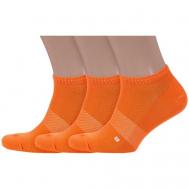 Носки , 3 пары, размер 23-25, оранжевый Носкофф
