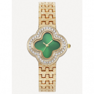 Наручные часы  Женские часы "Клевер" с браслетом , золотой, серебряный Мой Мир