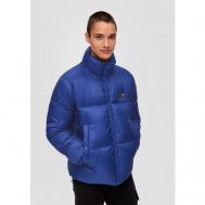 куртка , демисезон/зима, силуэт прямой, подкладка, карманы, без капюшона, стеганая, утепленная, размер L, синий Q/S by s.Oliver
