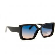 Солнцезащитные очки , квадратные, с защитой от УФ, поляризационные, для женщин, черный Barletta