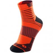 Мужские носки , укороченные, антибактериальные свойства, воздухопроницаемые, быстросохнущие, размер L, оранжевый Kailas