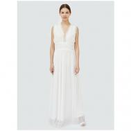 Платье , размер 42 EU, белый FRACOMINA