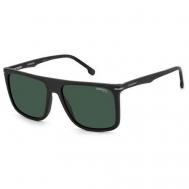 Солнцезащитные очки , квадратные, оправа: пластик, с защитой от УФ, поляризационные, для мужчин, черный Carrera