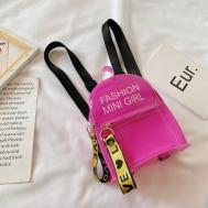 Рюкзак клатч  Кристальная Легкость, фактура гладкая, розовый Adventure Chic
