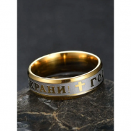 Кольцо обручальное , размер 20, серебряный, золотой Babilon