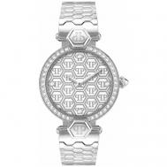 Наручные часы  Часы женские  PWEAA0421, белый, серебряный Philipp Plein