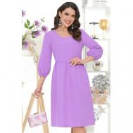 Платье , повседневное, размер 44, фиолетовый DSTrend