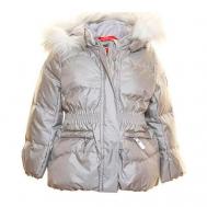 Куртка  для девочек, размер 74, серый Reima