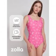 Слитный купальник , размер XL, розовый ZOLLA