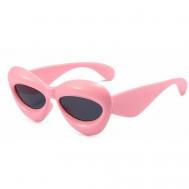 Солнцезащитные очки  OCHTF2, кошачий глаз, с защитой от УФ, розовый alvi lovely