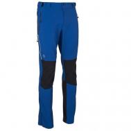 брюки , карманы, регулировка объема талии, размер XL, синий, черный TERNUA