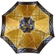 Зонт-трость , полуавтомат, купол 105 см., 8 спиц, для женщин, золотой Zest