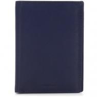 Обложка для паспорта , синий SCHARLAU