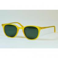 Солнцезащитные очки , круглые, поляризационные, с защитой от УФ, желтый OUTWIND