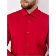 Рубашка , размер 39 170-176, красный Allan Neumann