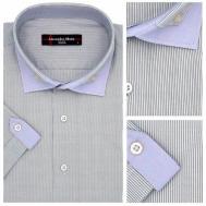 Рубашка , размер S, серый Alexander Matin