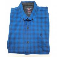 Рубашка , размер 2XL(64), синий ANNEX