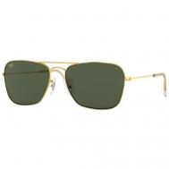 Солнцезащитные очки , авиаторы, оправа: металл, с защитой от УФ, для мужчин, золотой Luxottica