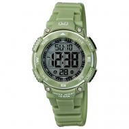 Наручные часы  M149 J011, серый, зеленый Q&Q