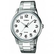 Наручные часы  Collection MTP-1303PD-7B, серебряный, белый Casio