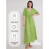 Платье , размер M, зеленый ZOLLA
