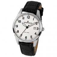 Наручные часы  Classic 1-2002B, серебряный, белый Jacques Lemans